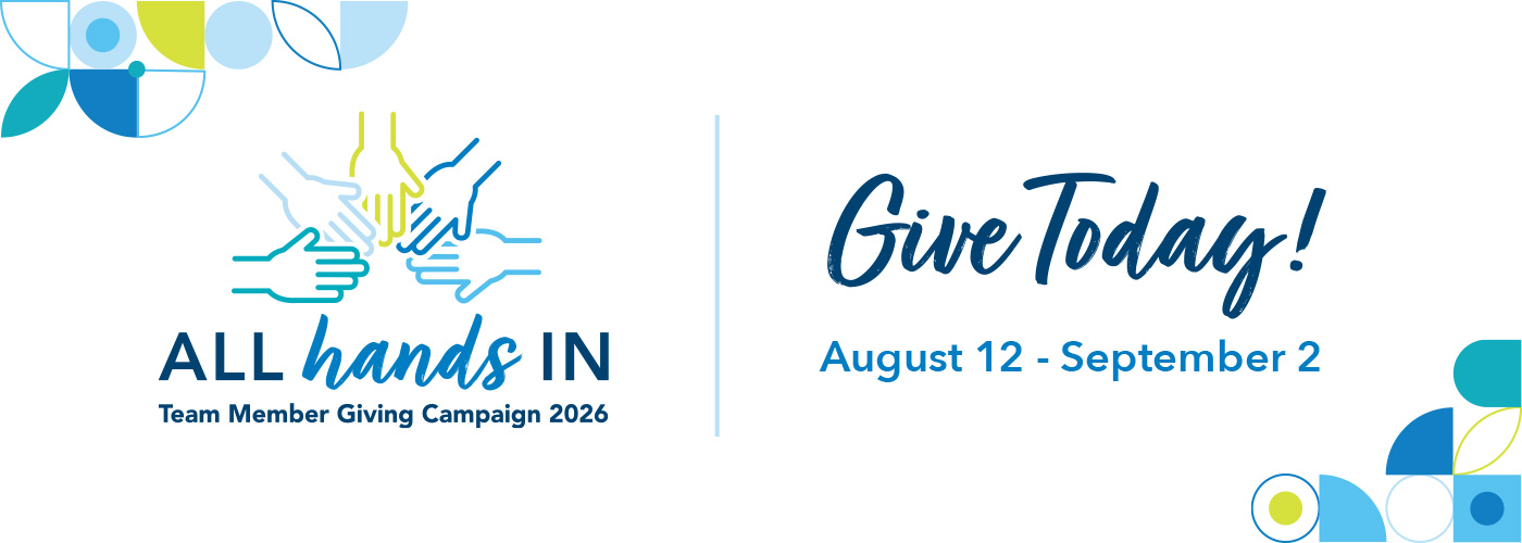 Team Member Giving | All Hands In | Give Today!
