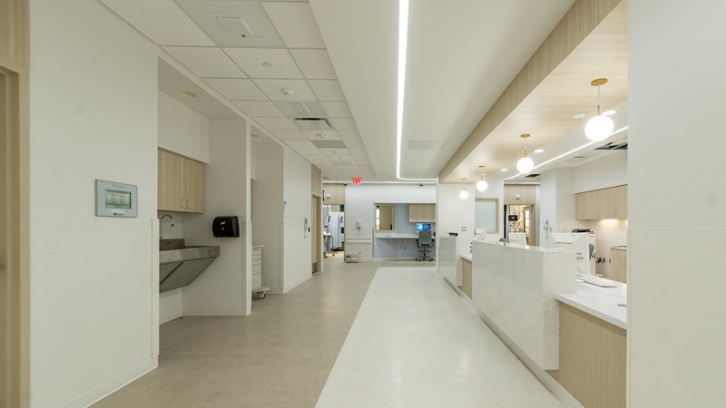 NICU hallway