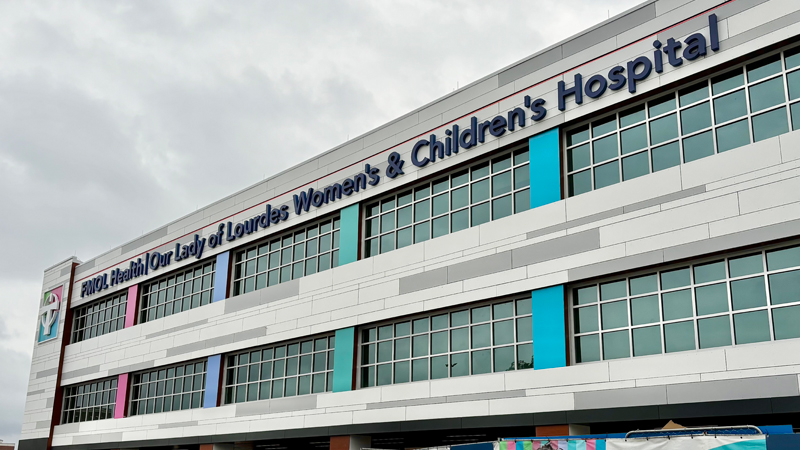 women's and children's hospital facade
