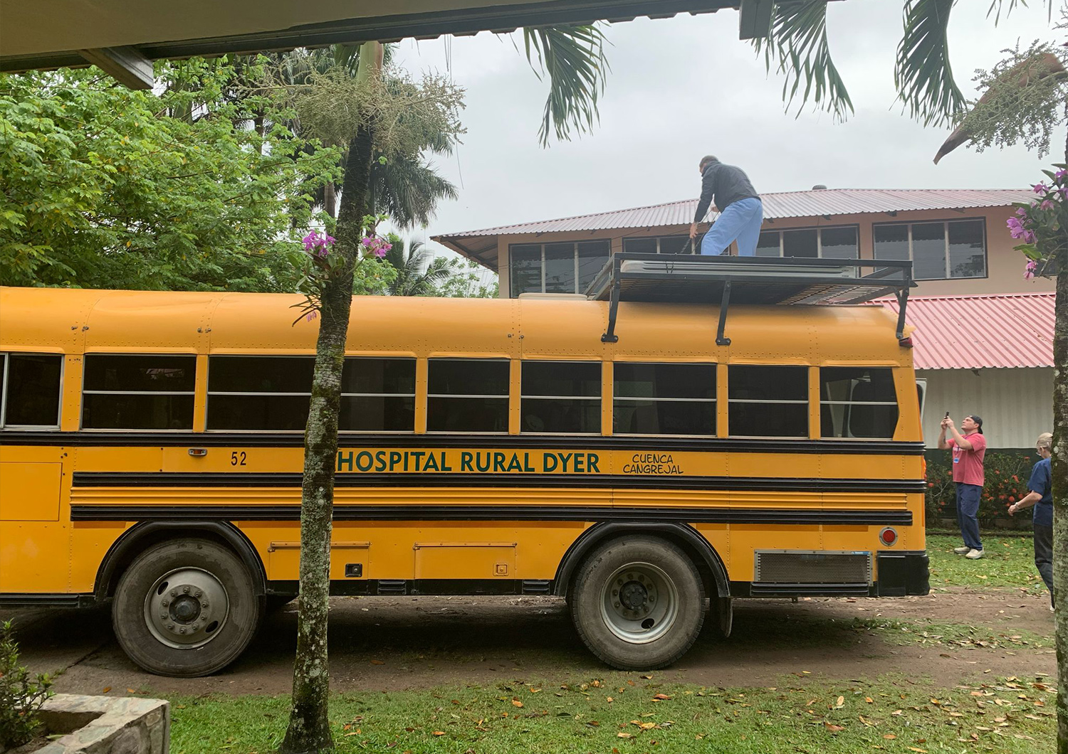 Honduras Jungle Hospital Bus